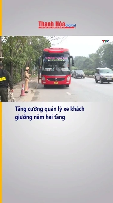 Tăng cường quản lý xe khách giường nằm hai tầng