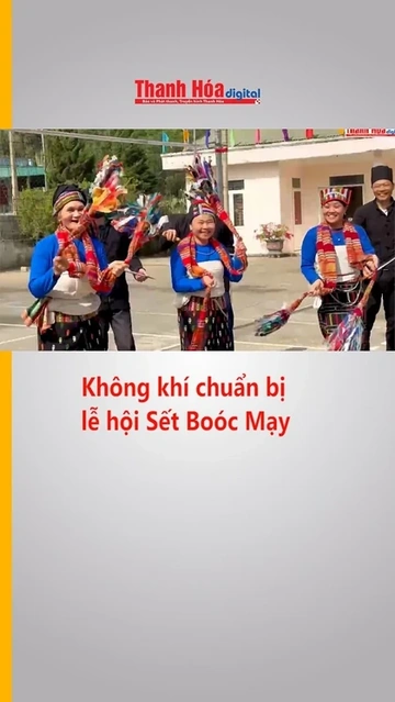 Rộn ràng đón lễ hội Sết Boóc Mạy