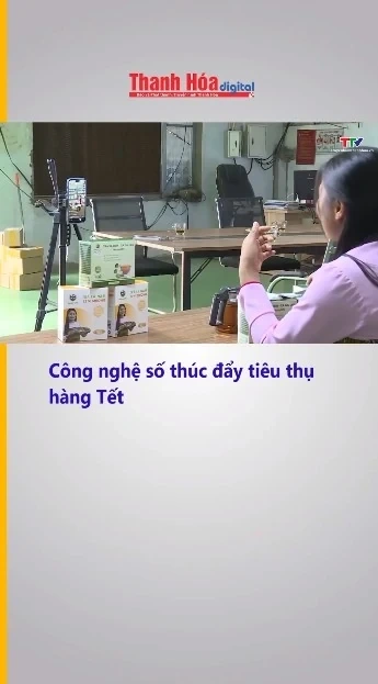 Công nghệ số thúc đẩy tiêu thụ hàng Tết