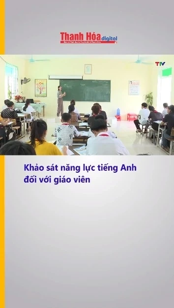 Khảo sát năng lực tiếng Anh đối với giáo viên