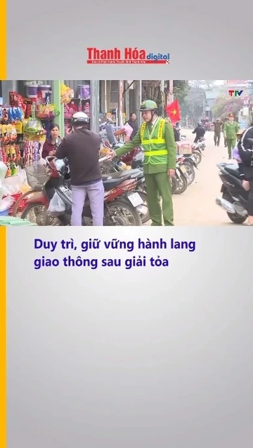 Duy trì, giữ vững hành lang giao thông sau giải tỏa