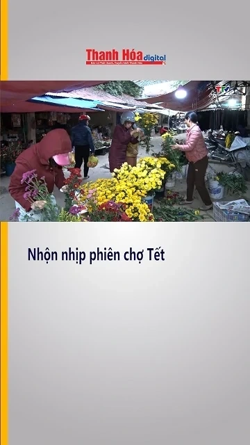 Nhộn nhịp phiên chợ Tết