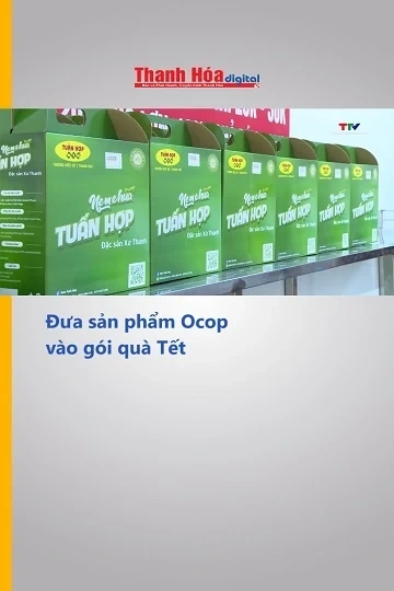 Đưa sản phẩm Ocop vào gói quà Tết