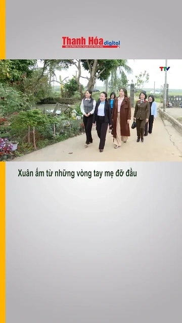 Xuân ấm từ những vòng tay mẹ đỡ đầu