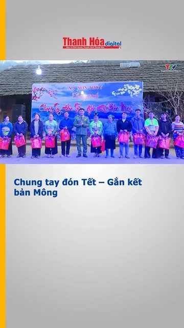 Chung tay đón Tết – Gắn kết bản Mông