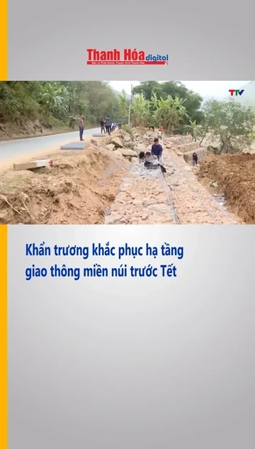 Khẩn trương khắc phục hạ tầng giao thông miền núi trước Tết