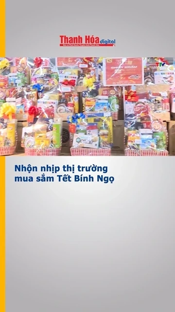 Nhộn nhịp thị trường mua sắm Tết Bính Ngọ