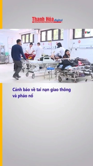 Cảnh báo về tai nạn giao thông và pháo nổ