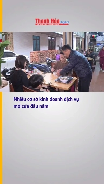 Nhiều cơ sở kinh doanh dịch vụ mở cửa đầu năm