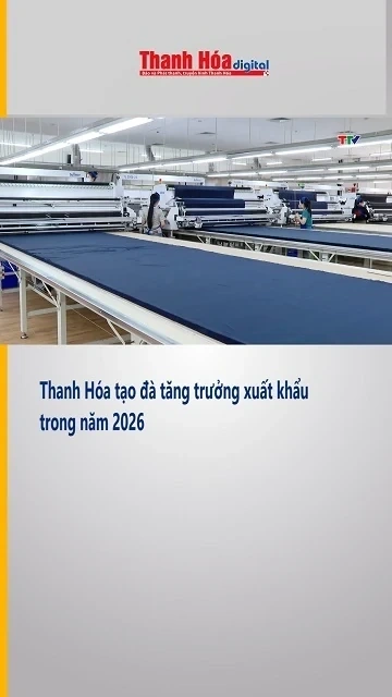 Thanh Hóa tạo đà tăng trưởng xuất khẩu trong năm 2026