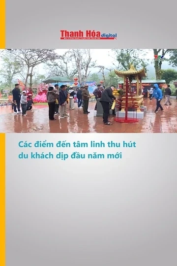 Các điểm đến tâm linh thu hút du khách dịp đầu năm mới