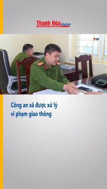 Công an xã được xử lý vi phạm giao thông
