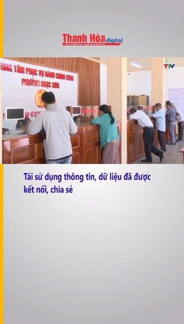 Tái sử dụng thông tin, dữ liệu đã được kết nối, chia sẻ