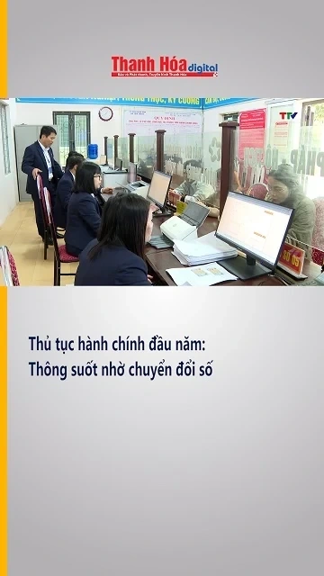 Thủ tục hành chính đầu năm: Thông suốt nhờ chuyển đổi số