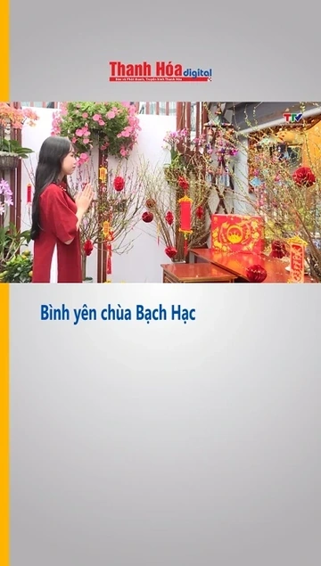 Bình yên chùa Bạch Hạc