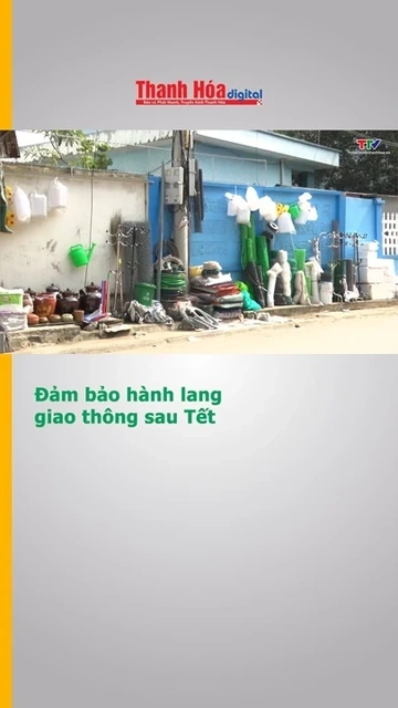 Đảm bảo hành lang giao thông sau Tết