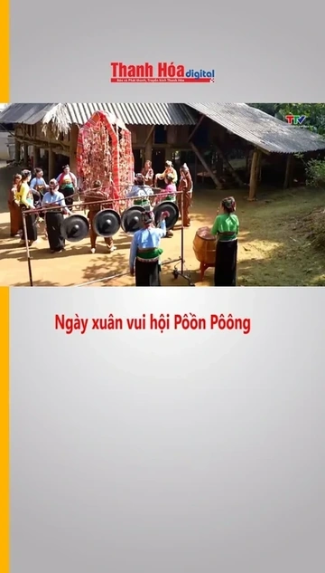 Ngày xuân vui hội Pôồn Pôông