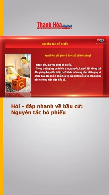 Hỏi - đáp nhanh về bầu cử: Nguyên tắc bỏ phiếu