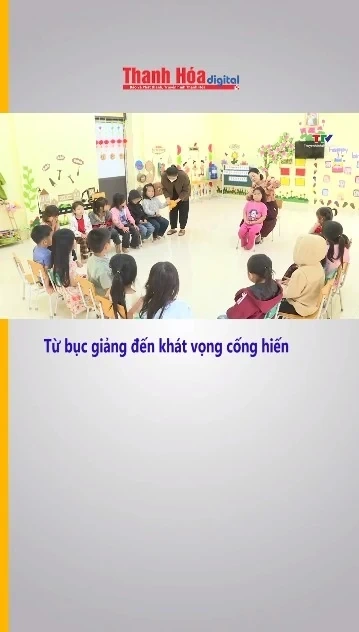 Từ bục giảng đến khát vọng cống hiến
