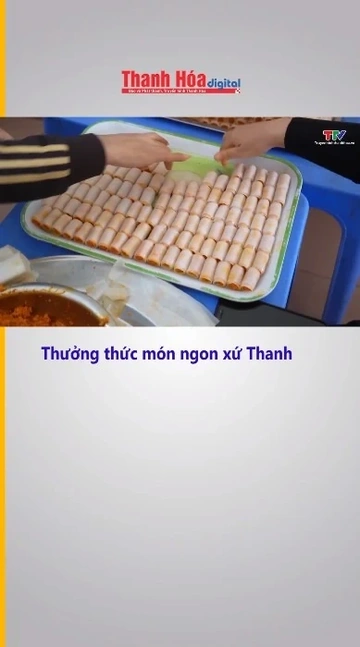 Thưởng thức món ngon xứ Thanh