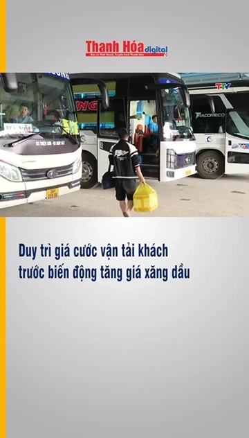 Duy trì giá cước vận tải khách trước biến động tăng giá xăng dầu