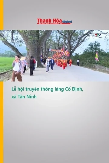 Lễ hội truyền thống làng Cổ Định, xã Tân Ninh