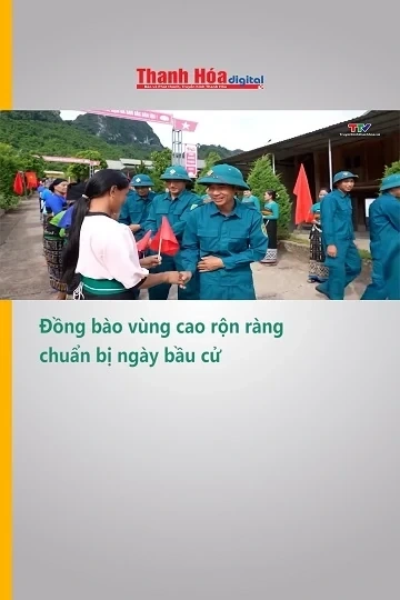 Đồng bào vùng cao rộn ràng chuẩn bị ngày bầu cử