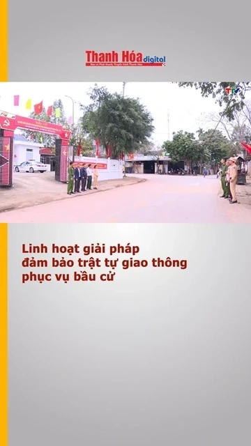 Linh hoạt giải pháp đảm bảo trật tự giao thông phục vụ bầu cử