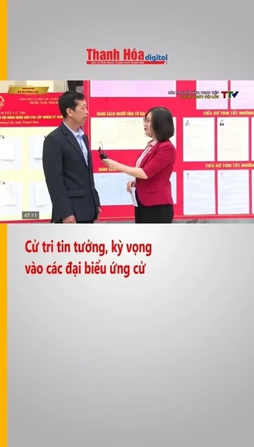 Cử tri tin tưởng, kỳ vọng vào các đại biểu ứng cử