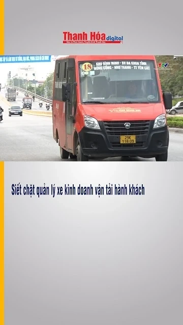 Siết chặt quản lý xe kinh doanh vận tải hành khách