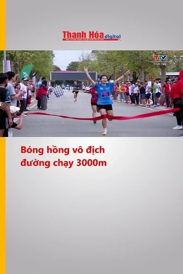 Bóng hồng vô địch đường chạy 3000m