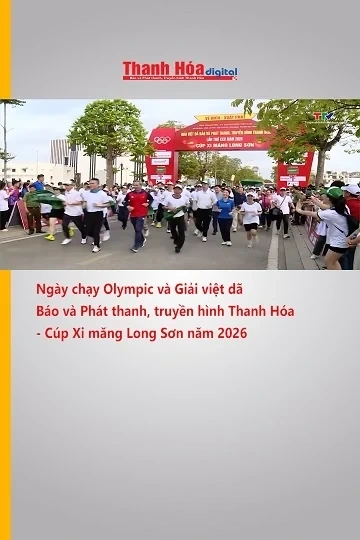 Ngày chạy Olympic và Giải việt dã Báo và Phát thanh, truyền hình Thanh Hóa - Cúp Xi măng Long Sơn nă