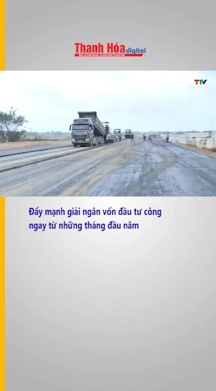 Đẩy mạnh giải ngân vốn đầu tư công ngay từ những tháng đầu năm