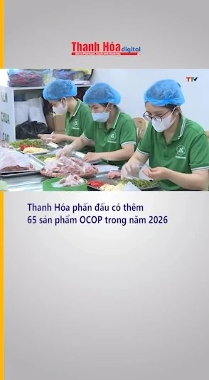 Thanh Hóa phấn đấu có thêm 65 sản phẩm OCOP trong năm 2026
