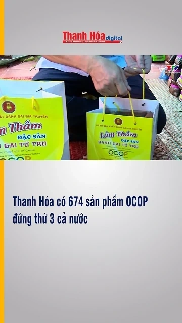 Thanh Hóa có 674 sản phẩm OCOP, đứng thứ 3 cả nước