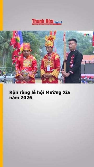 Rộn ràng lễ hội Mường Xia năm 2026