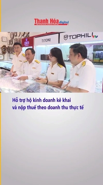 Hỗ trợ hộ kinh doanh kê khai và nộp thuế theo doanh thu thực tế