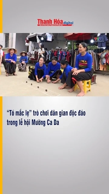 “Tó mắc lẹ” trò chơi dân gian độc đáo trong lễ hội Mường Ca Da