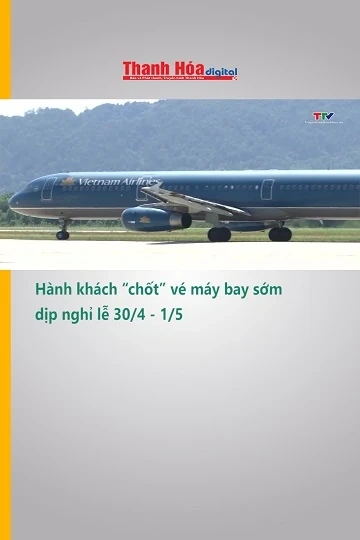 Hành khách “chốt” vé máy bay sớm dịp nghỉ lễ 30/4 - 1/5