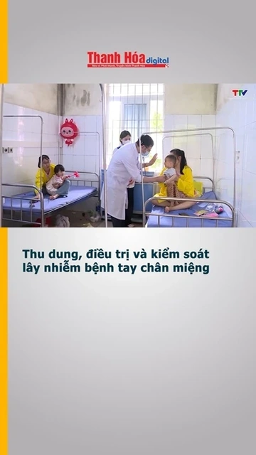 Thu dung, điều trị và kiểm soát lây nhiễm bệnh tay chân miệng