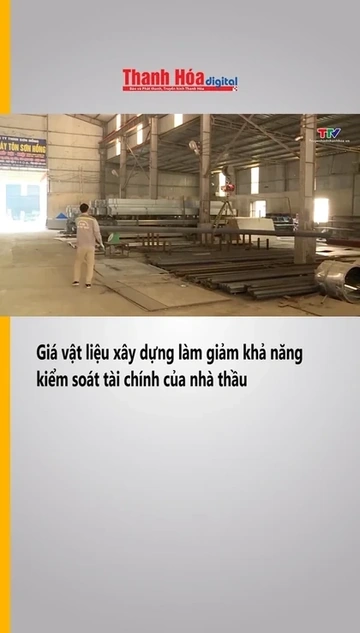Giá vật liệu xây dựng làm giảm khả năng kiểm soát tài chính của nhà thầu