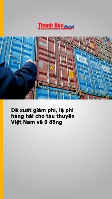 Đề xuất giảm phí, lệ phí hàng hải cho tàu thuyền Việt Nam về 0 đồng