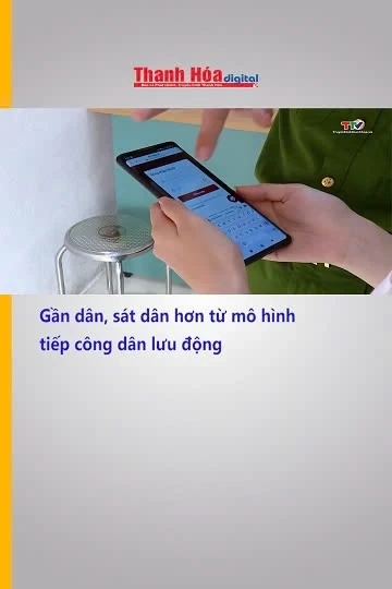 Gần dân, sát dân hơn từ mô hình tiếp công dân lưu động