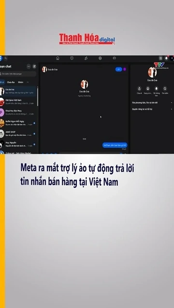 Meta ra mắt trợ lý ảo tự động trả lời tin nhắn bán hàng tại Việt Nam
