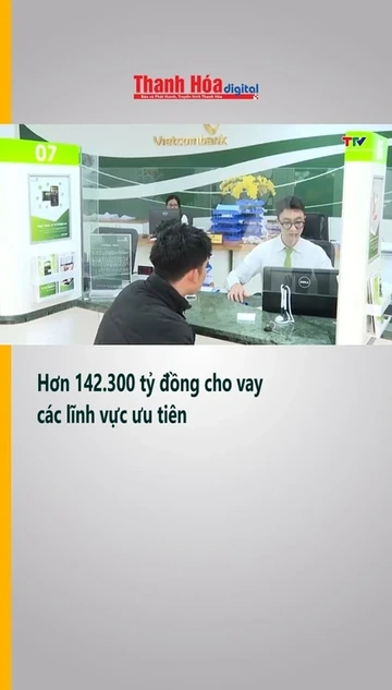 Hơn 142.300 tỷ đồng cho vay các lĩnh vực ưu tiên