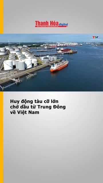 Huy động tàu cỡ lớn chở dầu từ Trung Đông về Việt Nam