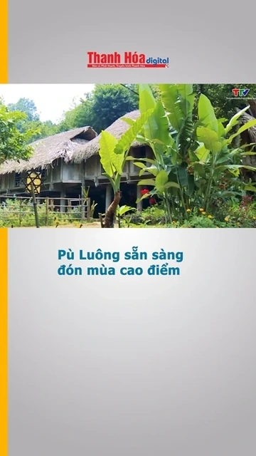 Pù Luông sẵn sàng đón mùa cao điểm