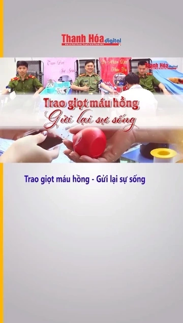 Trao giọt máu hồng - Gửi lại sự sống