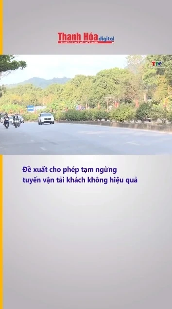 Đề xuất cho phép tạm ngừng tuyến vận tải khách không hiệu quả