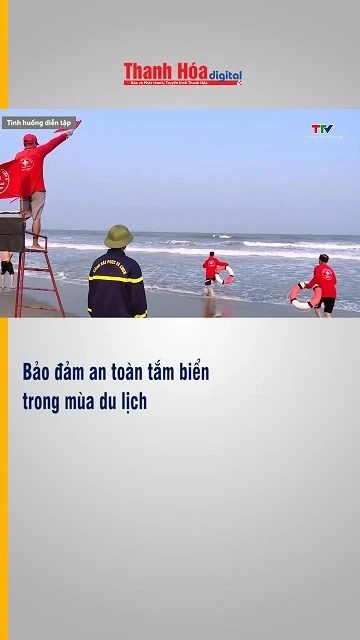 Bảo đảm an toàn tắm biển trong mùa du lịch